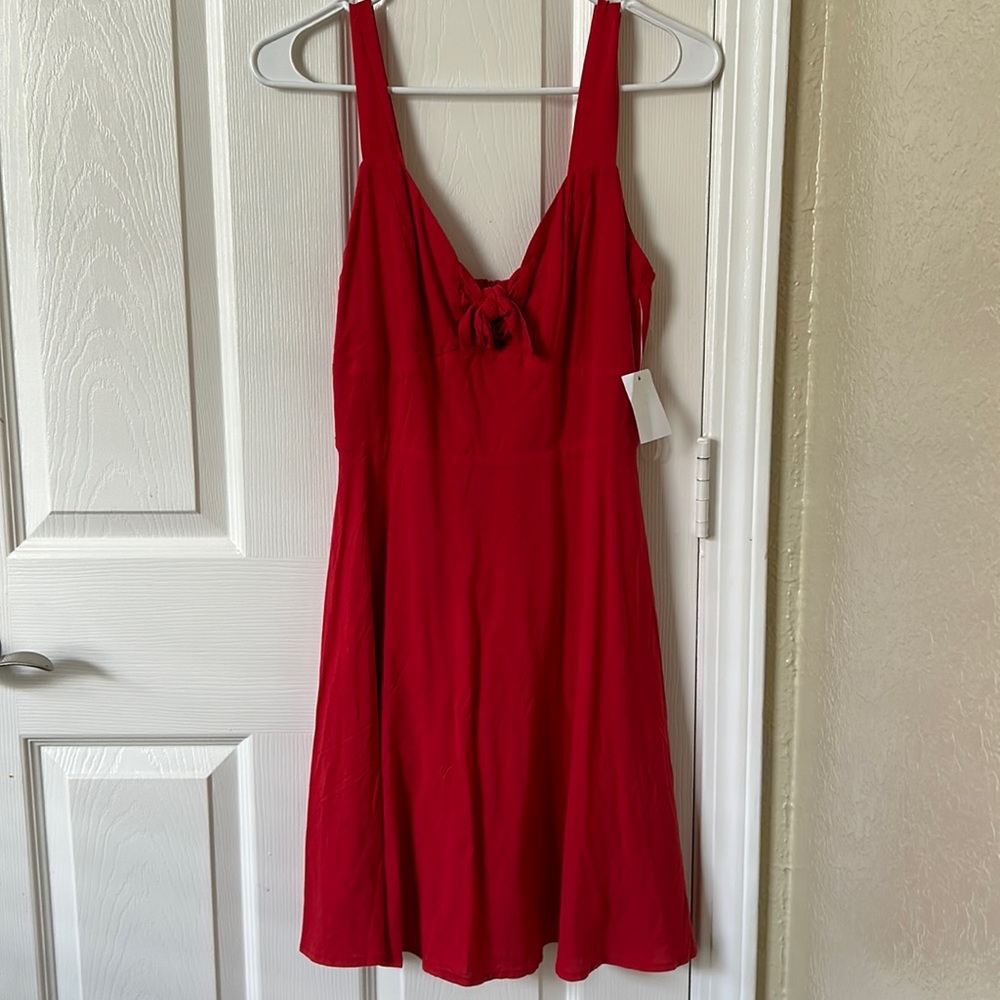 Charolette russe, size small, never worn with tags, red dress